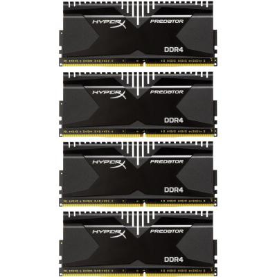Модуль памяти DDR4 16GB (4x4GB) 3000 MHz HyperX Predator Kingston (HX430C15PB2K4/16)