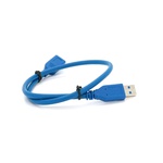 Дата кабель USB 3.0 AM/AF 0.5m blue Voltronic (YT-3.0AM\AF-0.5BL)