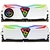 Модуль памяти для компьютера DDR4 16GB (2x8GB) 2400 MHz Super Luce White RGB Sync LED GEIL (GLWS416GB2400C16DC)