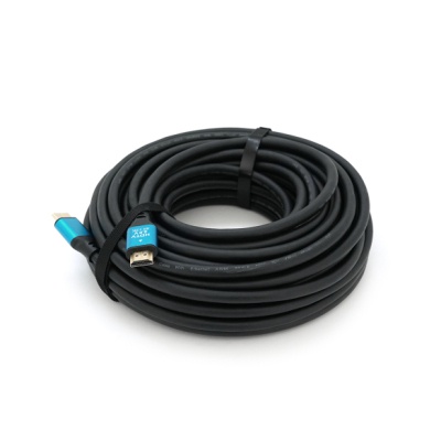 Кабель мультимедійний HDMI M to HDMI M 15.0m V2.0 4Kx2K black Merlion (YT-HDMI(M)/(M)4KV2.0-15m/19121)
