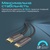 Кабель мультимедійний DisplayPort to HDMI prolink-dp200.black Promate (prolink-dp200.black)