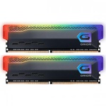 Модуль памяти для компьютера DDR4 16GB (2x8GB) 3600 MHz Orion RGB Titanium Gray Geil (GOSG416GB3600C18BDC)