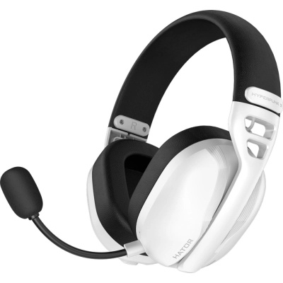 Навушники Hator Hyperpunk 3 Wireless Hi-Res SyncHUB connection White (ESH16)