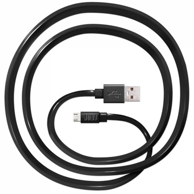 Дата кабель JUST Freedom Micro USB Cable Black (MCR-FRDM-BLCK)