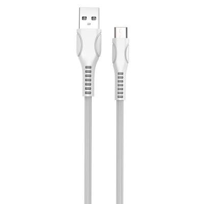 Дата кабель USB 2.0 AM to Micro 5P 1.0m line-drawing white ColorWay (CW-CBUM028-WH)