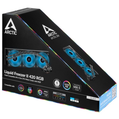 Система водяного охлаждения Arctic Liquid Freezer II 420 RGB (ACFRE00111A)