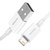 Дата кабель USB 2.0 AM to Lightning 1.0m 2.4A white Baseus (CALYS-A02)