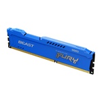 Модуль памяти для компьютера DDR3 4GB 1866 MHz Fury Beast Blue Kingston Fury (ex.HyperX) (KF318C10B/4)