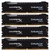 Модуль памяти для компьютера DDR4 16GB (4x4GB) 2133 MHz HyperX Savage Black Kingston (HX421C13SBK4/16)