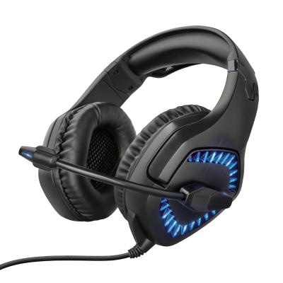 Наушники Trust GXT 460 Varzz Illuminated Multiplatform Gaming Headset BLACK (23380)
