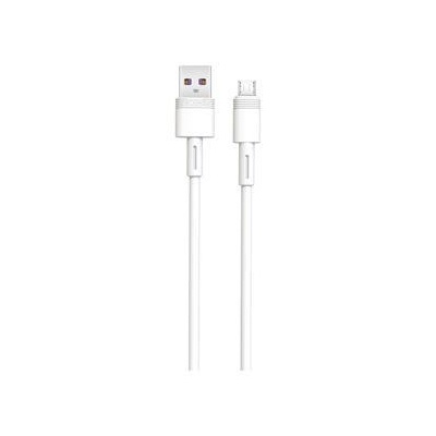 Дата кабель USB 2.0 AM to Micro 5P 1.0m 5A white XO (NB166-M-1-WH)