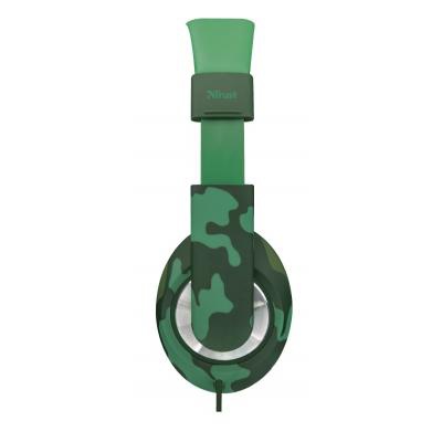 Наушники Trust Sonin Kids Over-Ear Jungle Camo (22203)