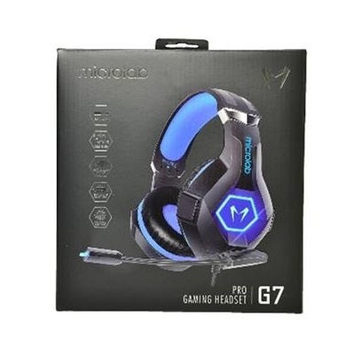 Наушники Microlab G7BB Black-Blue (G7BB)