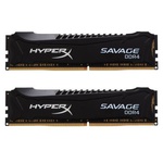 Модуль памяти для компьютера DDR4 16GB (2x8GB) 3000 MHz HyperX Savage BLACK Kingston (HX430C15SB2K2/16)