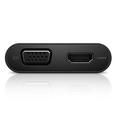 Переходник Dell DA200 USB-C to HDMI/VGA/Ethernet/USB 3.0 (470-ABRY)