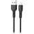 Дата кабель USB 2.0 AM to USB-C 1.0m black XO (NB230-AC.black)