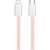 Дата кабель USB-C to Lightning 1.0m 27W pink ColorWay (CW-CBPDCL061-P)