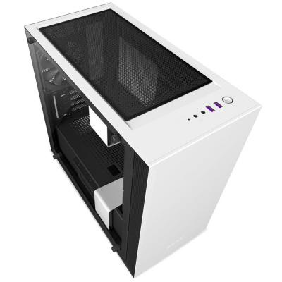 Корпус NZXT H400 White Black (CA-H400B-W1)