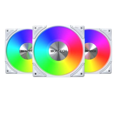 Кулер до корпусу MONTECH METAL PRO 12 ARGB 3 (METALPRO12 ARGB 3PACK (W))