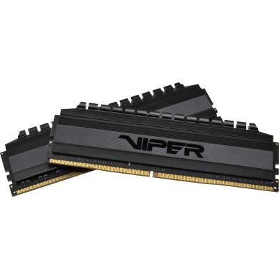 Модуль памяти для компьютера DDR4 8GB (2x4GB) 3200 MHz Viper 4 Blackout Patriot (PVB48G320C6K)