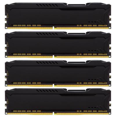 Модуль памяти для компьютера DDR4 64GB (4x16GB) 2133 MHz HyperX FURY Black Kingston (HX421C14FBK4/64)
