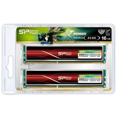 Модуль памяти для компьютера DDR3 16GB (2x8GB) 2133 MHz X-Power Silicon Power (SP016GXLYU213NDA)
