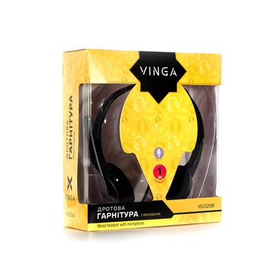 Наушники Vinga HSC025 Black (HSC025BK)