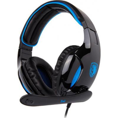 Наушники SADES SNUK Black/Blue (SA902-B-BL)