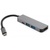 Концентратор Vinga Type-C to 4K HDMI+2*USB3.0+Type-C PD aluminium (VCPATC2PDU3HIGR)