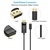 Кабель мультимедійний USB-C to DisplayPort 1.8m 4K 60Hz Choetech (XCP-1801BK)