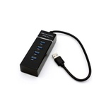 Концентратор Voltronic USB 3.0 to 4xUSB black (NX-UH-303B)