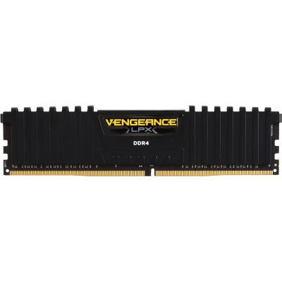 Модуль памяти для компьютера DDR4 4GB 2400 MHz Vengeance LPX Black CORSAIR (CMK4GX4M1A2400C14)