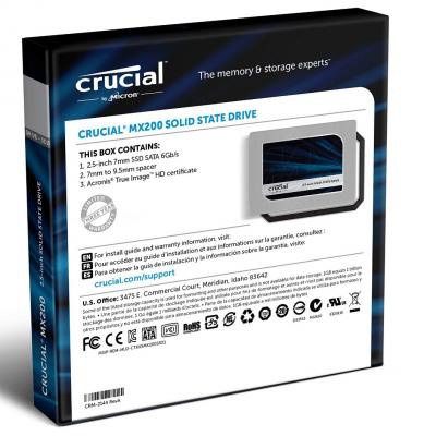 Накопитель SSD 2.5' 250GB MICRON (CT250MX200SSD1_OEM)