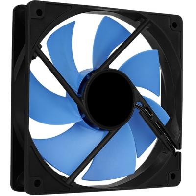Кулер для корпуса AeroCool Force 12 PWM Blue 4P (4718009158023)