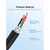 Дата кабель USB 2.0 AM to Micro 5P 2.0m Black Vention (VAS-A08-B200)