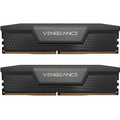 Модуль пам'яті для комп'ютера DDR5 48GB (2x24GB) 6000 MHz Vengeance Black Corsair (CMK48GX5M2B6000C30)