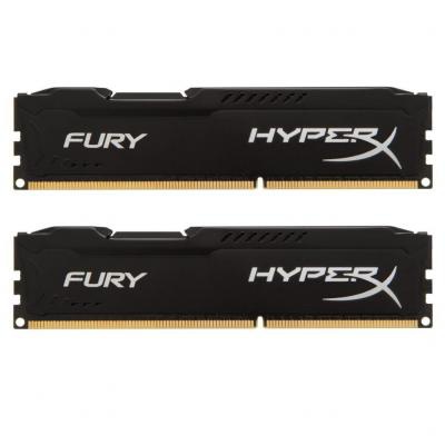 Модуль памяти для компьютера DDR4 32GB (2x16GB) 2933 MHz HyperX FURY Black Kingston (HX429C17FBK2/32)
