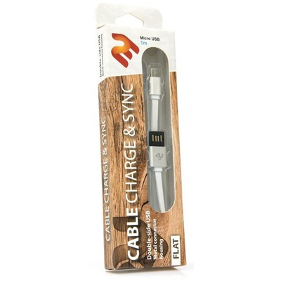 Дата кабель 2E USB 2.0 AM to Micro 5P 1.0m (2E-CCTM13M-1S)