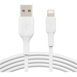 Дата кабель USB 2.0 AM to Lightning 1.0m 12W PVC (2 Pack) White Belkin (CAA001BT1MWH2PK)