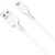 Дата кабель USB 2.0 AM to Lightning 1.0m 2.4A PVC X13 white HOCO (6957531061151)