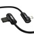 Дата кабель NB38 USB - Lightning + Lightning Audio 1.0m 2.4А Black XoKo (XO-NB38)