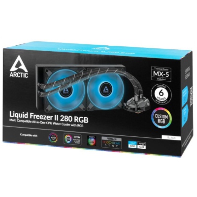 Система водного охлаждения Arctic Liquid Freezer II 280 RGB (ACFRE00107A)