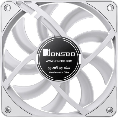 Кулер до корпусу JONSBO HF1215 White ARGB