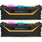 Модуль памяти для компьютера DDR4 16GB (2x8GB) 3200 MHz Vengeance RGB Pro Black Corsair (CMW16GX4M2C3200C16-TUF)