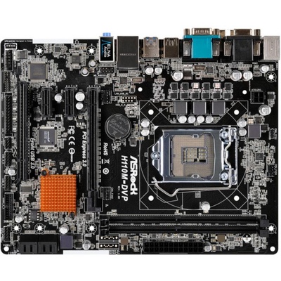 Материнская плата ASRock H110M-DVP