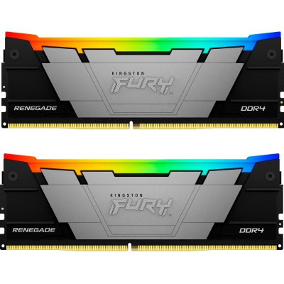 Модуль пам'яті для комп'ютера DDR4 16GB (2x8GB) 3600 MHz Fury Renegade RGB Kingston Fury (ex.HyperX) (KF436C16RB2AK2/16)