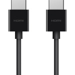 Кабель мультимедійний HDMI to HDMI 2.0m v2.1 High Speed Ethernet Belkin (AV10175BT2MBKV2)