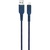 Дата кабель USB 2.0 AM to Lightning 1.0m 2.4A nylon X59 blue HOCO (6931474744883)