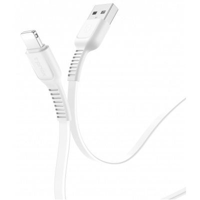 Дата кабель USB 2.0 AM to Lightning 1.2m White T-Phox (T-L802 white)