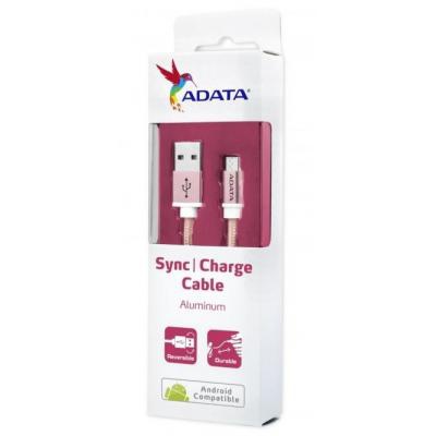 Дата кабель USB 2.0 – Micro USB 1.0m Rose Golden ADATA (AMUCAL-100CMK-CRG)